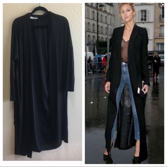 Zara Tops - Zara black open front duster